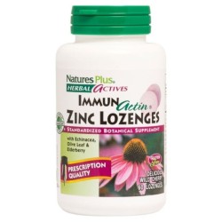Immunactin Zinc Lozenges Sin Gluten 60comp Nature'S Plus