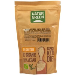 Mezcla Pizza Keto Bio Sin Gluten 400g Natur Green