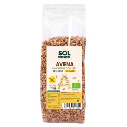 Avena hinchada con miel sin gluten bio 150g Sol Natural