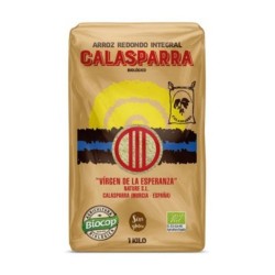 Arroz integral envase de plastico 1kg Calasparra