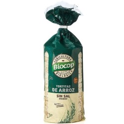 Tortitas de arroz sin sal bio 200 g Biocop