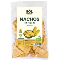 Nachos de maíz natural bio 125g Sol Natural