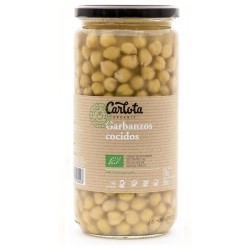 Garbanzos cocidos Bio 720g Carlota Organic