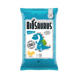 Snack con sal marina sin gluten Bio 50g BioSaurus