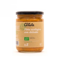 Pisto ecológico con Shiitake Bio 425 g Carlota Organic