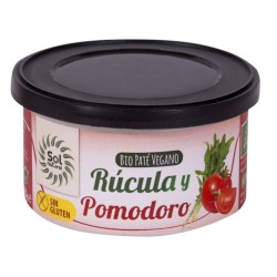 Pate rucula y pomodoro bio 125g Sol Natural