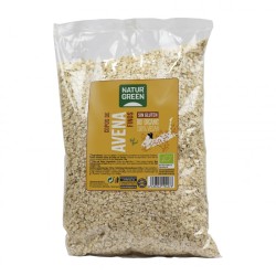 NATURGREEN COPOS DE AVENA FINOS SIN GLUTEN BIO 1 KG