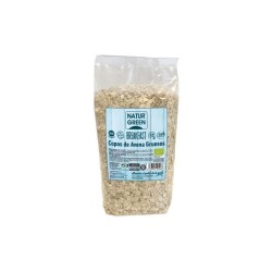 NATURGREEN COPOS DE AVENA GRUESOS SIN GLUTEN BIO 1 KG