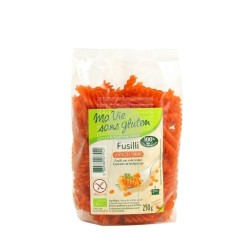 Fusilli Lenteja Roja Eco 250g Ma Vie Sans Gluten
