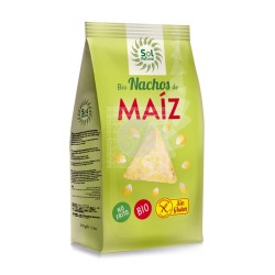 Nachos Maiz No Fritos SinGluten Bio Vegan 80g Solnatural