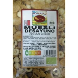 Muesli desayuno Cereales Hinchados Sin Gluten Bio 250g...