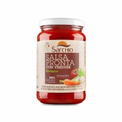 Salsa Tomate Verduras Eco Sin Gluten 340gr Sarchio