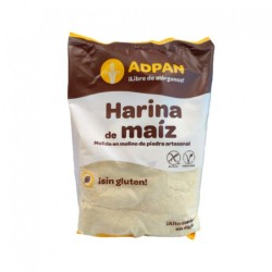 Harina de Maiz de Molino de Piedra Sin Gluten Vegan 1kg...