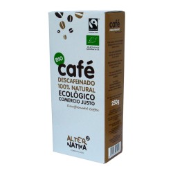Cafe Molido descafeinado Sin Gluten Bio 250g Alternativa3