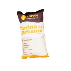 Harina de Garbanzos Sin Gluten 1kg Adpan