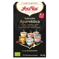 Seleccion Ayurvedica Tes Variados Sin Gluten Bio Vegan 18...