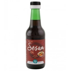 Aceite de Sesamo Tostado Sin Gluten Bio Vegan 250ml...