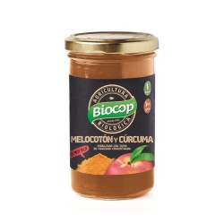 Compota Melocoton Sin Gluten Bio Vegan 280g Biocop