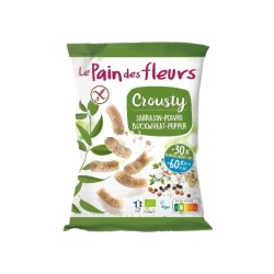 Ganchitos Crousty Sarraceno Pimienta Sin Gluten Eco 75g...