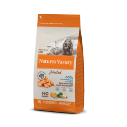 NATURE'S VARIETY SELECTED MEDIUM/MAXI SALMON NORUEGO